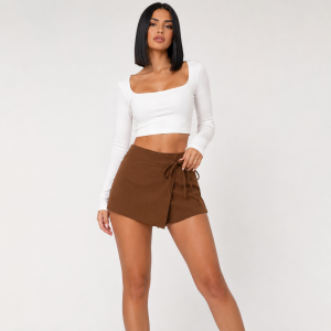 Saya-short con lazos
