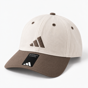 Gorra Adidas Original Beige y Marrón